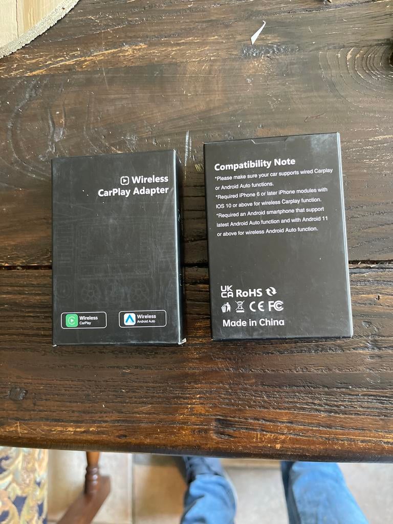 Draadloze CarPlay & Android Auto Adapter, Ophalen, Nieuw