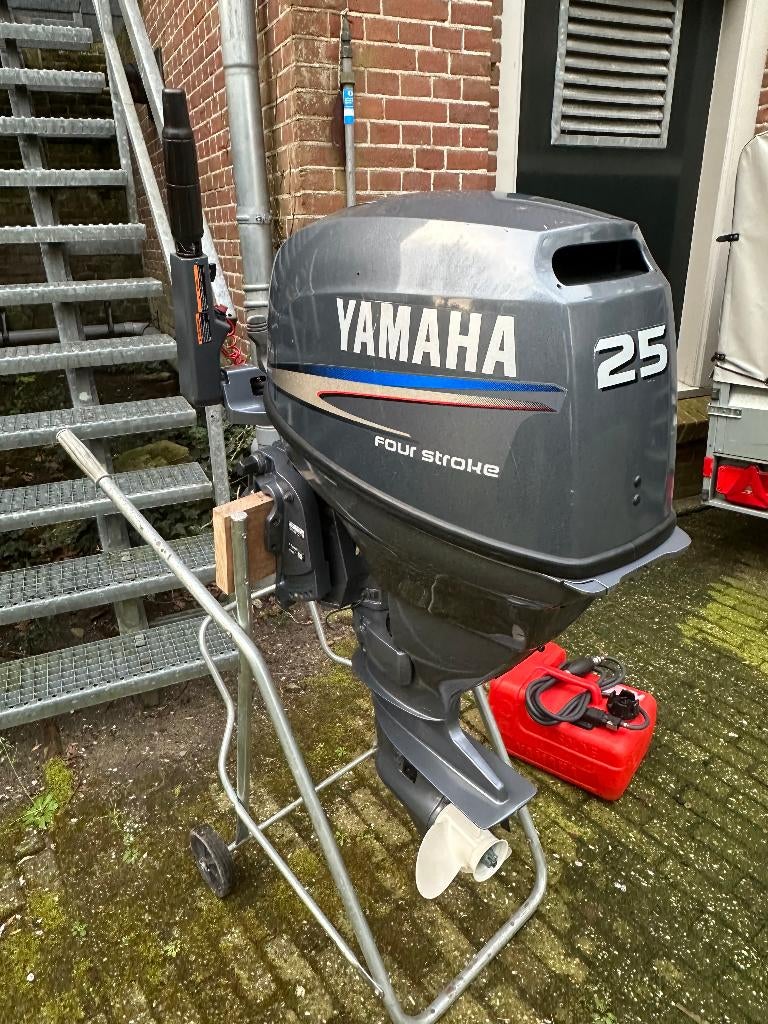 Yamaha 25 pk 4 takt - Kortstaart - Nette staat!, Watersport en Boten, Ophalen, 10 tot 30 pk, Zo goed als nieuw, Buitenboordmotor