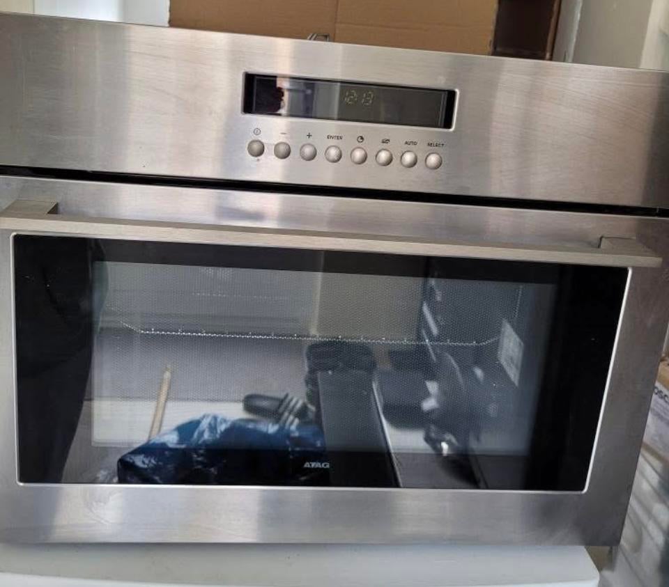 Mooie  Atag inbouw  oven VASTE PRIJS  70  EURO, Ophalen of Verzenden, Zo goed als nieuw, Hete lucht, 45 tot 60 cm