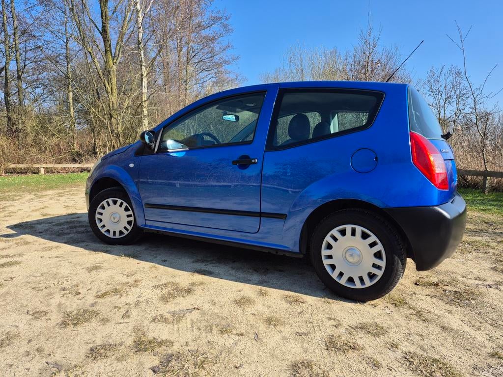 Citroën C2 1.1 I 2004 Blauw, Auto's, Citroën, Voorwielaandrijving, 450 kg, 525 kg, 31 €/maand
