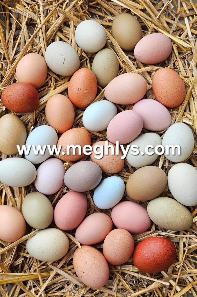 Broedeieren voor kleur in het leven ;-), Dieren en Toebehoren, Pluimvee, Geslacht onbekend, Kip