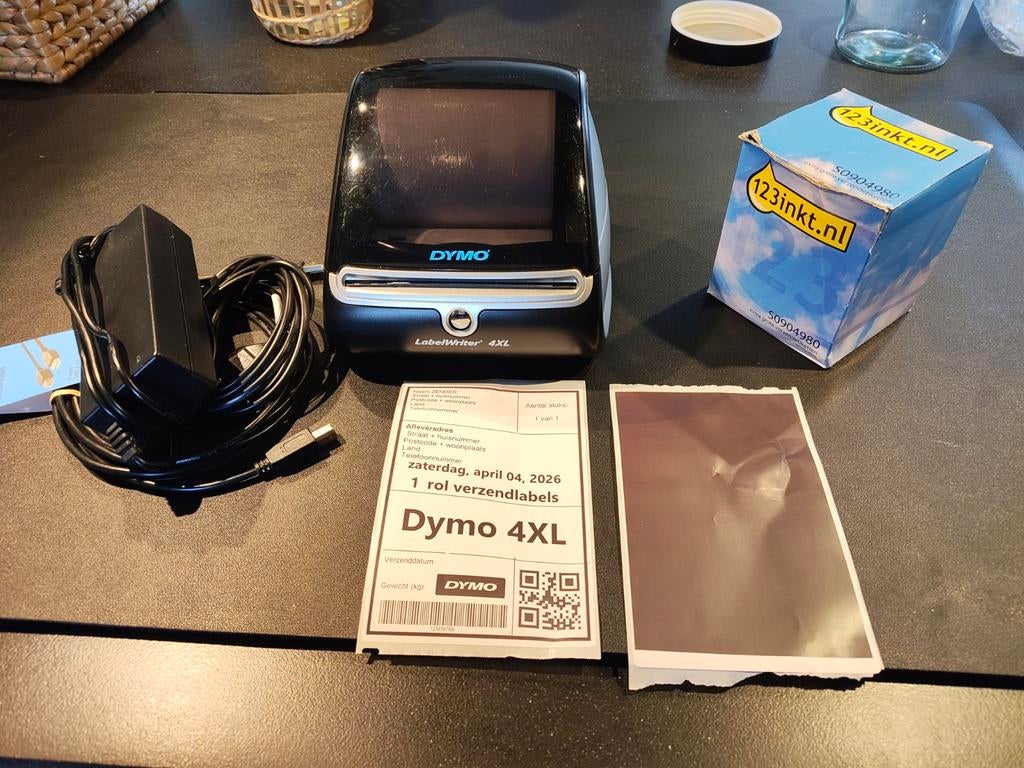 Dymo 4XL met volle rol, Zwart-en-wit printen, Dymo, Printer, Ophalen of Verzenden