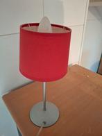 Rode lamp, Huis en Inrichting, Rond, Ophalen of Verzenden, Zo goed als nieuw, Modern