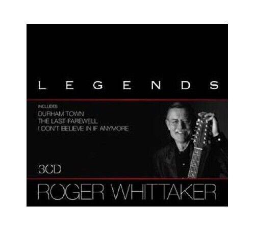 ROGER WHITTAKER 3 CD BOX LEGENDS THE BEST OF GREATEST HITS, Cd's en Dvd's, Cd's | Pop, Zo goed als nieuw, Ophalen of Verzenden