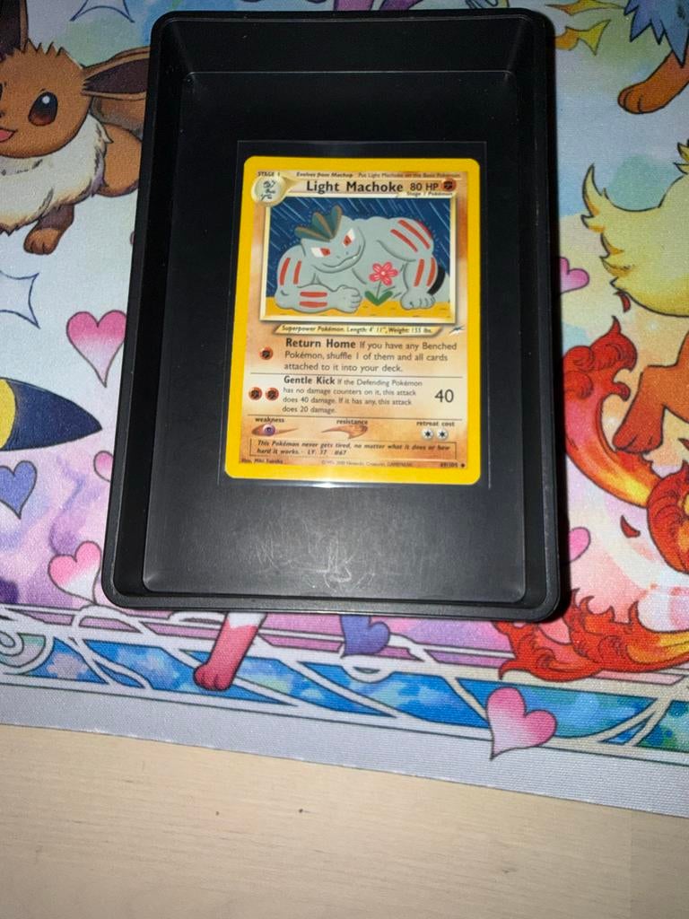 Light Machoke - 49/105 Neo Destiny, Ophalen of Verzenden, Zo goed als nieuw, Losse kaart