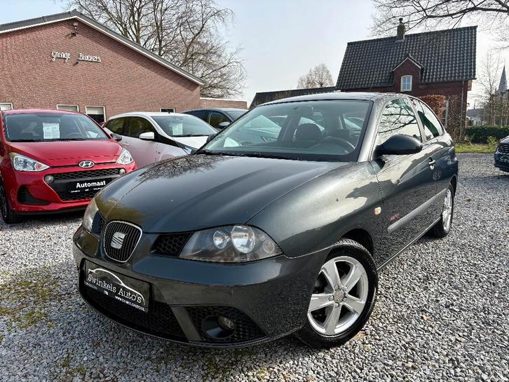 Seat Ibiza 1.4 16V-Aut. airco-Cruise control-LMV met 4 seiz., Auto's, Seat, Bedrijf, Te koop, Ibiza, ABS, Airbags, Airconditioning