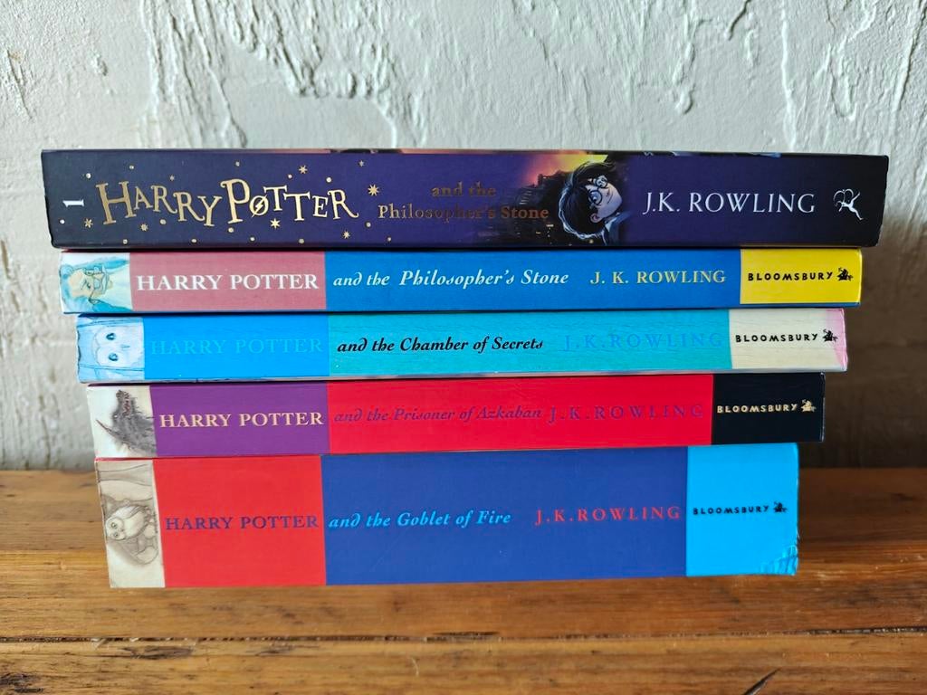 5 Engelse Harry Potter boeken., Boeken, Ophalen of Verzenden, Zo goed als nieuw