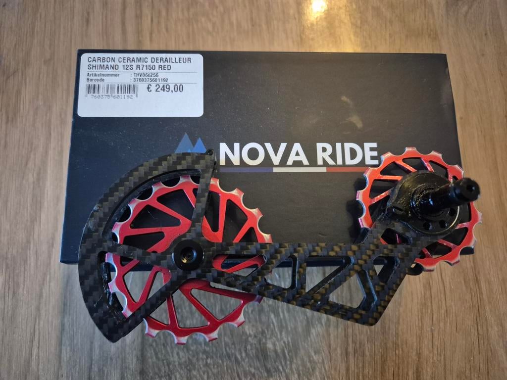 Nova Ride Ceramic Speed kooi voor Shimano 105 Di2 R7150, Fietsen en Brommers, Fietsonderdelen, Nieuw, Derailleur of Ketting, Ophalen of Verzenden