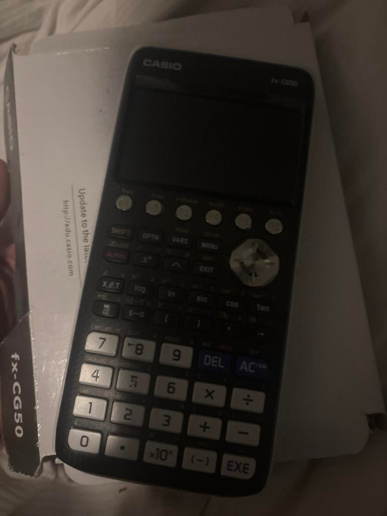 Casio fxcg50, Diversen, Rekenmachines, Ophalen of Verzenden