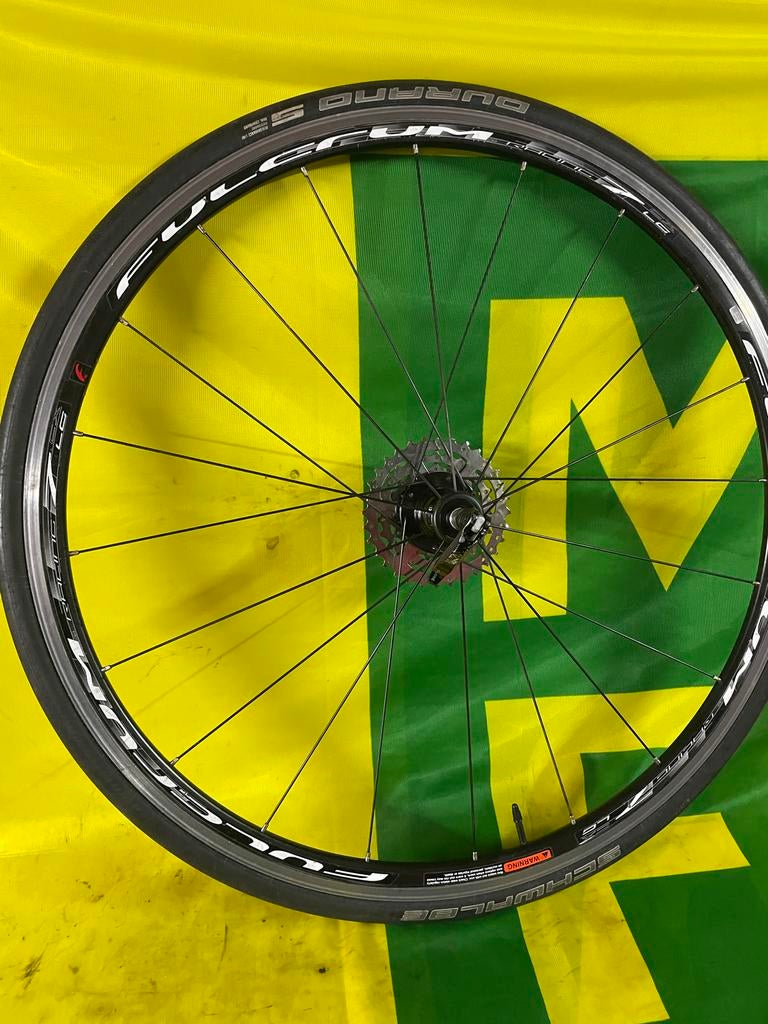 Fulcrum Racing 7 Wiel 9sp met Schwalbe Durano Plus Band, Verzenden, Gebruikt, Overige typen