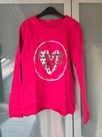 Rode longsleeve DJ Dutchjeans  maat 140 - Zo goed als nieuw, DJ, Meisje, Ophalen of Verzenden, Zo goed als nieuw