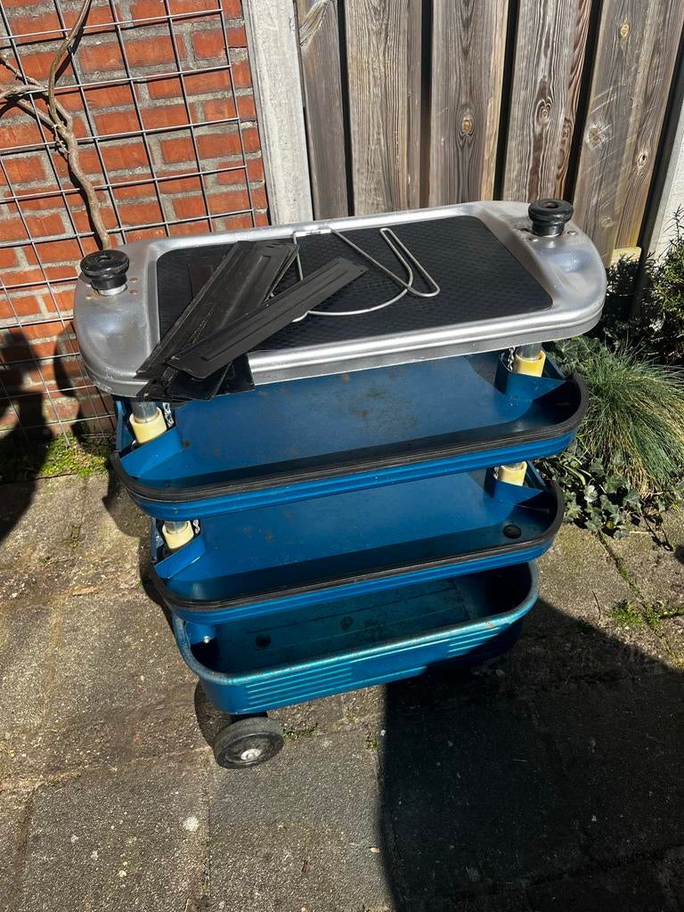 Gedore gereedschapswagen - vintage industrieel - schoon!, Ophalen, Gebruikt