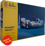 Peugeot 905 EV 1 (Heller 80718) 1/24, Auto, Groter dan 1:32, Nieuw, Ophalen of Verzenden