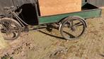antieke bakfiets, Ophalen, Gebruikt, Goederen