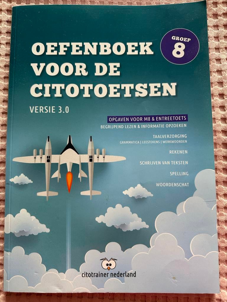 Oefenboek voor de Cito-toetsen Groep 8 Versie 3.0, Boeken, Schoolboeken, Ophalen of Verzenden, Zo goed als nieuw, Overige niveaus