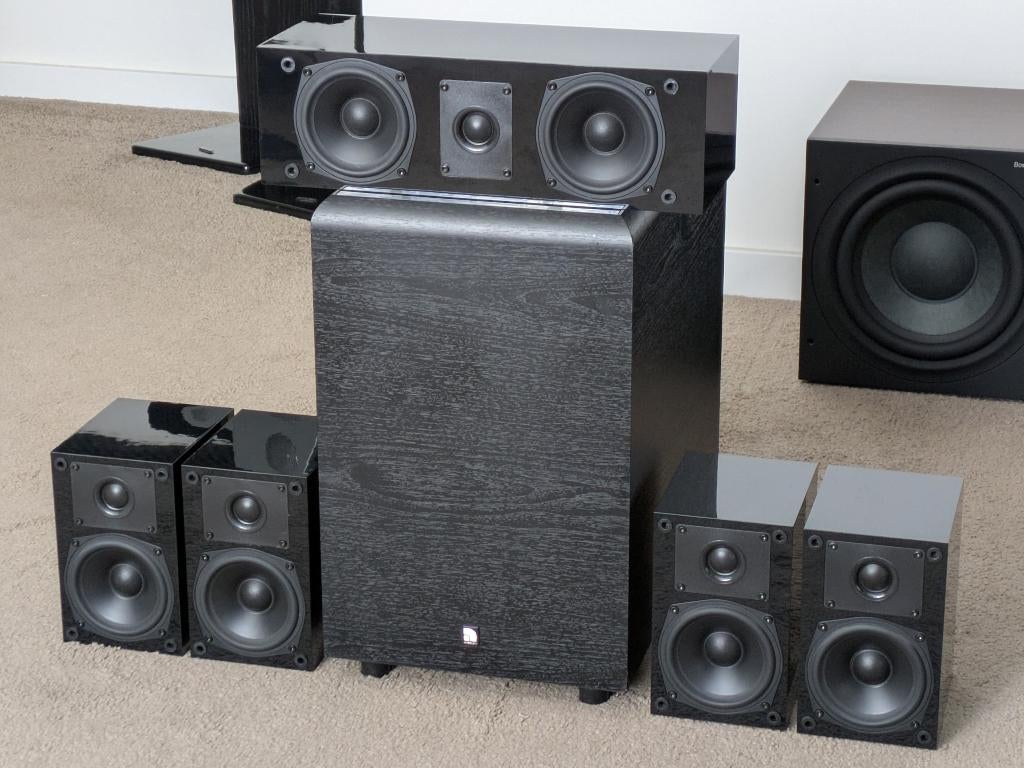 Audio Pro Image 5.1 surround set, krachtige 150 W subwoofer, Audio, Tv en Foto, Luidsprekers, Overige merken, Gebruikt, Ophalen of Verzenden