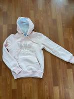 Zachtroze Adidas capuchontrui maat S, Ophalen of Verzenden, Gedragen, Maat 36 (S), Roze