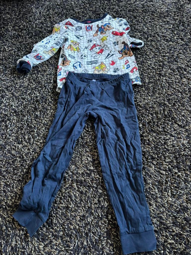 Paw patrol pyjama set maat 110 5 jaar, Ophalen, Gebruikt, Jongen, Nacht- of Onderkleding
