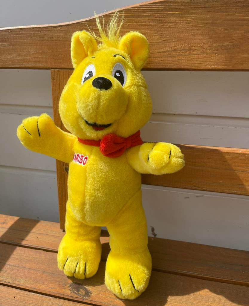 Originele Haribo goubeertje knuffel beer 35 cm | NIEUW, Ophalen of Verzenden, Nieuw, Beer