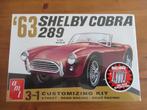 1963 Shelby Cobra 289 3'n1 (AMT 1/25), Overige merken, Auto, Groter dan 1:32, Nieuw