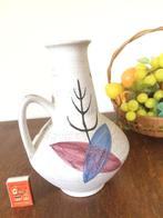 West Germany sixties beschilderd kanvaasje vaasje met oor, Ophalen of Verzenden