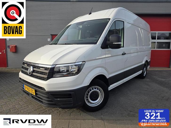 Volkswagen Crafter 35 2.0 TDI L3H3 140PK✅Camera✅standkac, Auto's, Bestelauto's, Bedrijf, Te koop, ABS, Achteruitrijcamera, Airbags