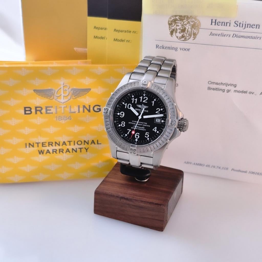 Breitling Seawolf - E17370, Ophalen of Verzenden, Zo goed als nieuw, Breitling