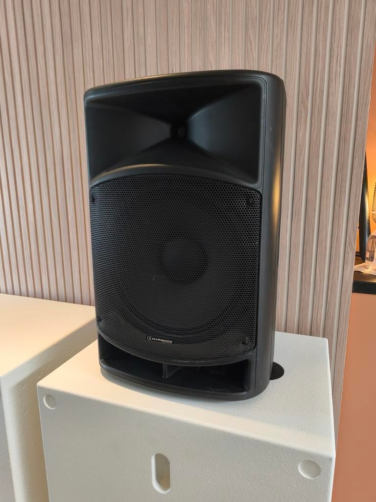 Audiophony goa mt 15a, Ophalen of Verzenden, 120 watt of meer, Front, Rear of Stereo speakers, Overige merken