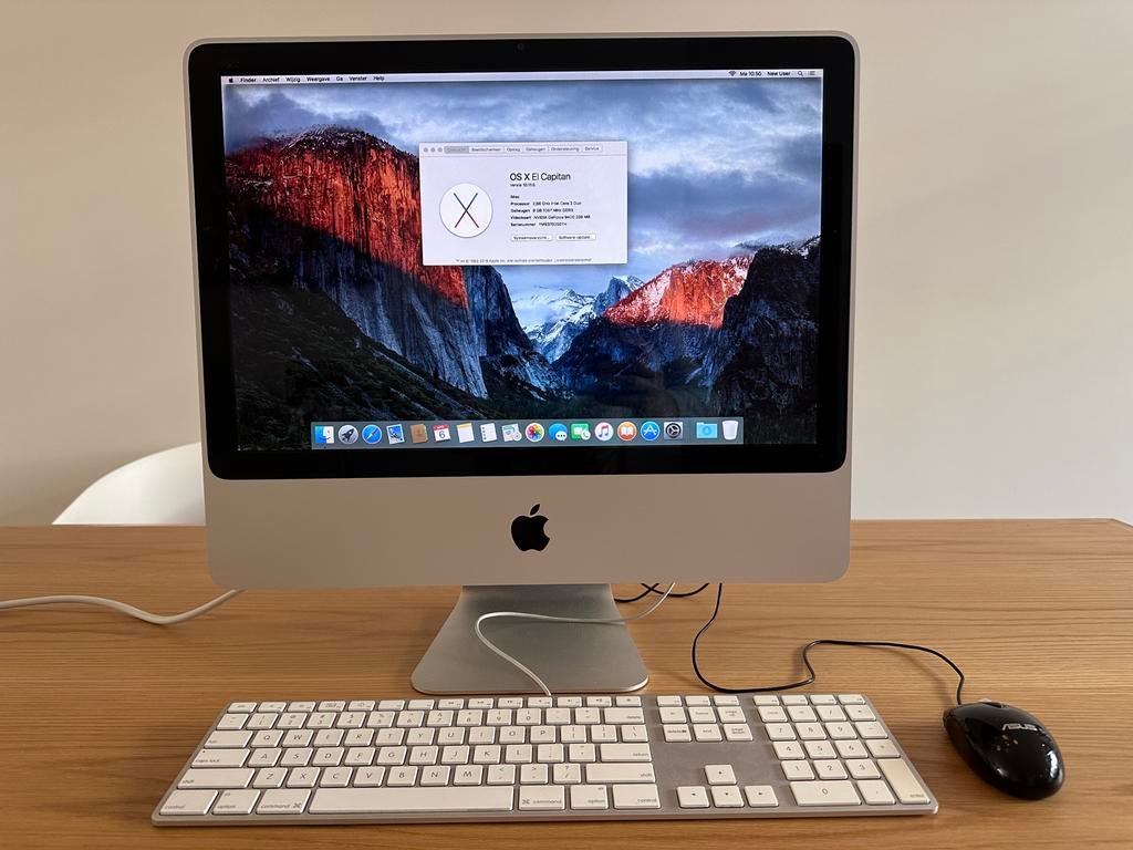 Apple iMac 20” Early 2009 2.66GHz 1TB 4GB RAM | A1224, Computers en Software, Gebruikt, 2 tot 3 Ghz, 20 inch, HDD