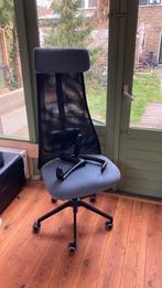 Bureaustoel blauw Ikea, Ophalen, Gebruikt, Blauw, Bureaustoel