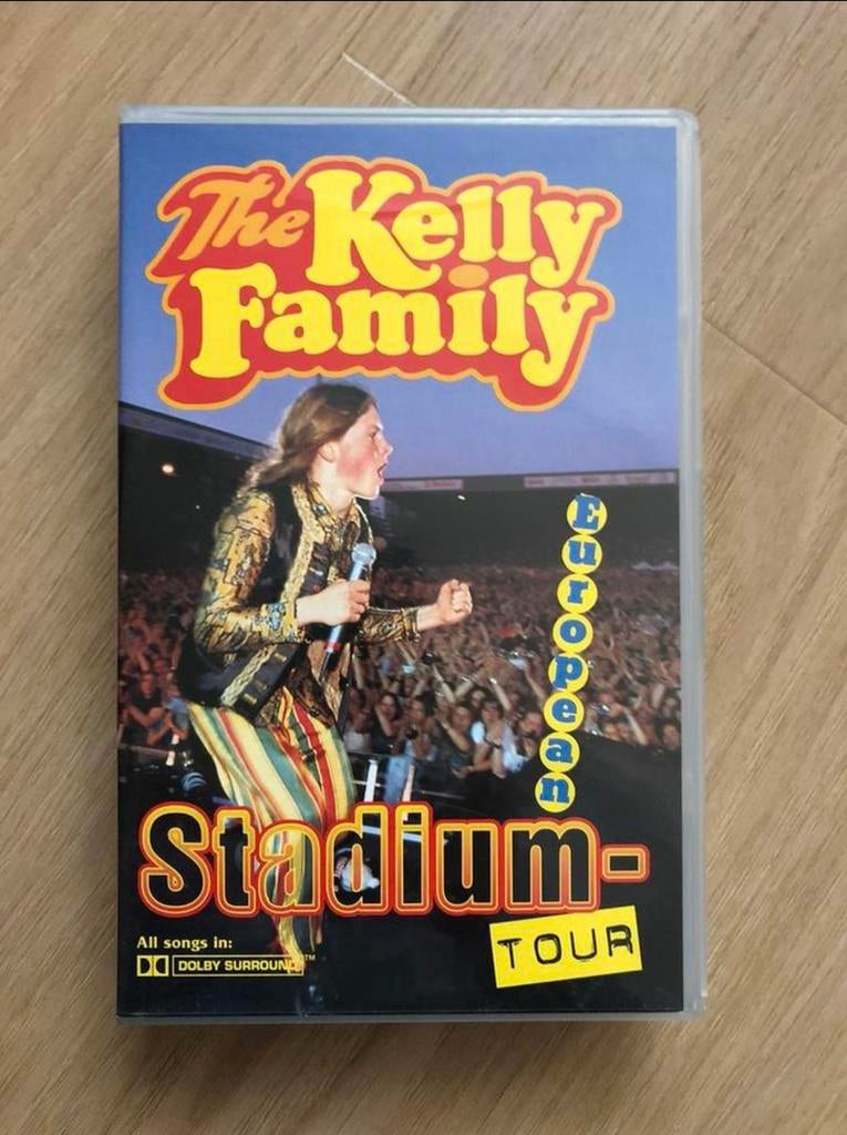 Videoband van The Kelly Family, Alle leeftijden, Ophalen of Verzenden, Zo goed als nieuw, Muziek en Concerten