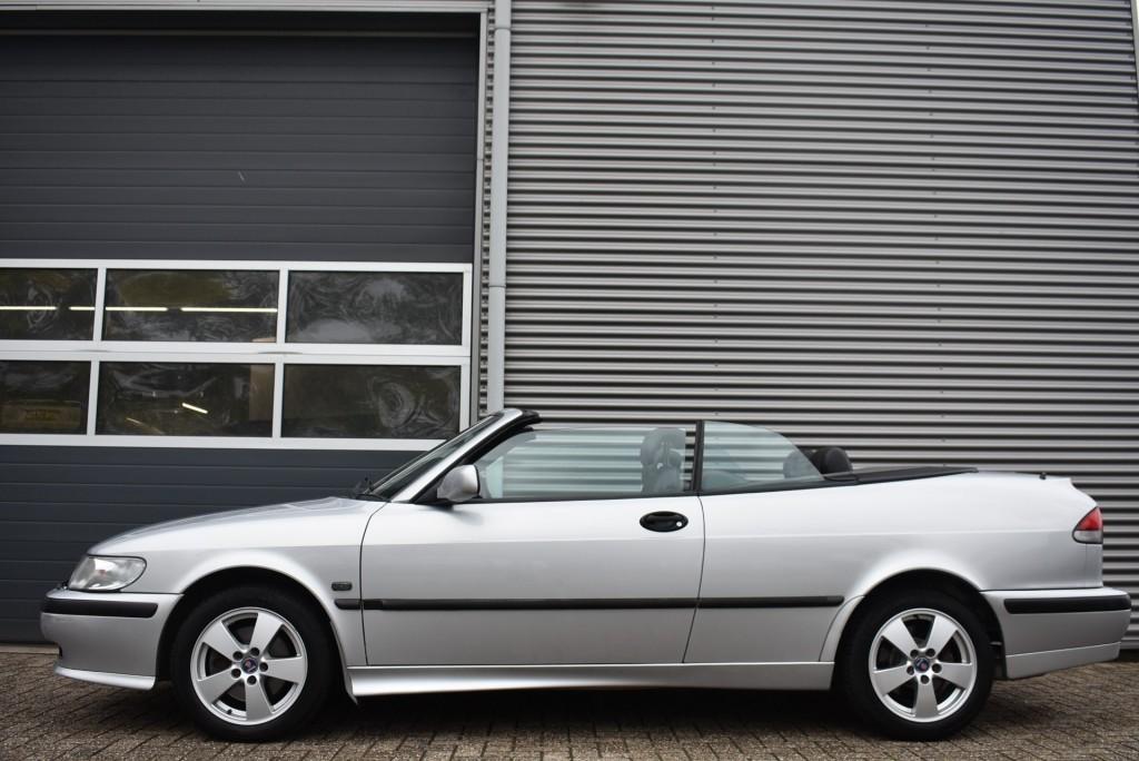 Saab 9-3 2.0T S LUXURY / LEDER / CLIMA / CRUIS, Auto's, Saab, 1380 kg, Gebruikt, 4 cilinders, Handgeschakeld