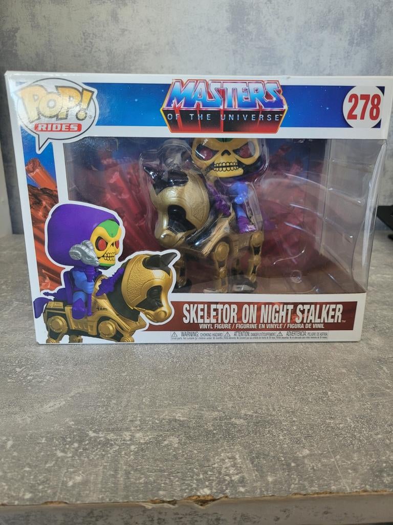 Funko Pop Rides 278 - Skeletor on Night Stalker, Ophalen of Verzenden, Zo goed als nieuw