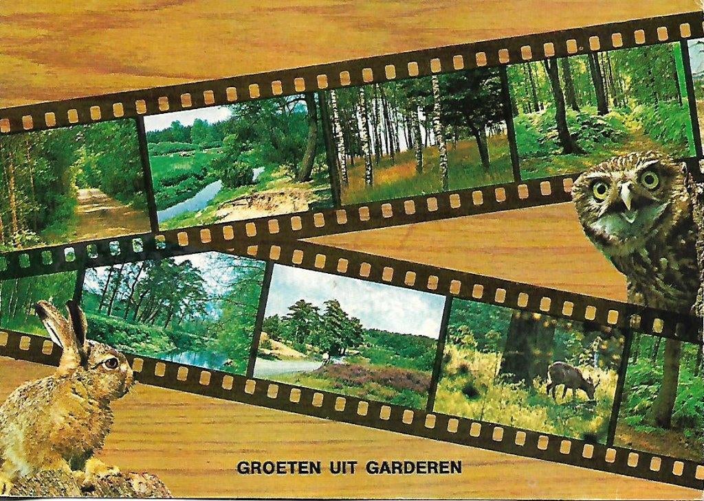 Garderen- -7-luik., Verzenden, 1960 tot 1980, Gelopen, Gelderland