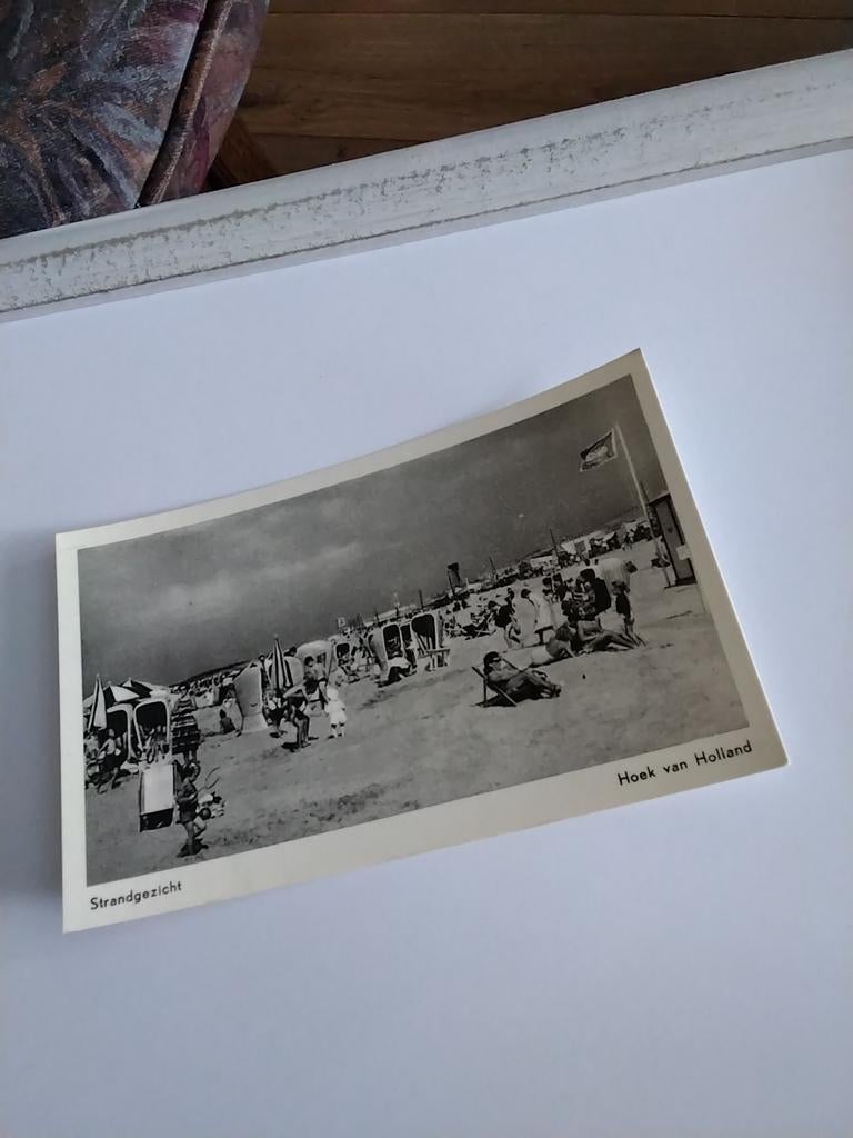HOEK. VAN HOLLAND.  STRANDGEZICHT, Ophalen of Verzenden, Voor 1920, Zuid-Holland