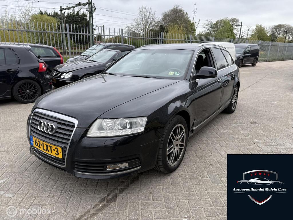 Audi A6 Avant 2.0 TFSI Advance Automaat Leer EXPORTPRIJS, Auto's, Audi, Euro 5, Zwart, 4 cilinders, 1984 cc