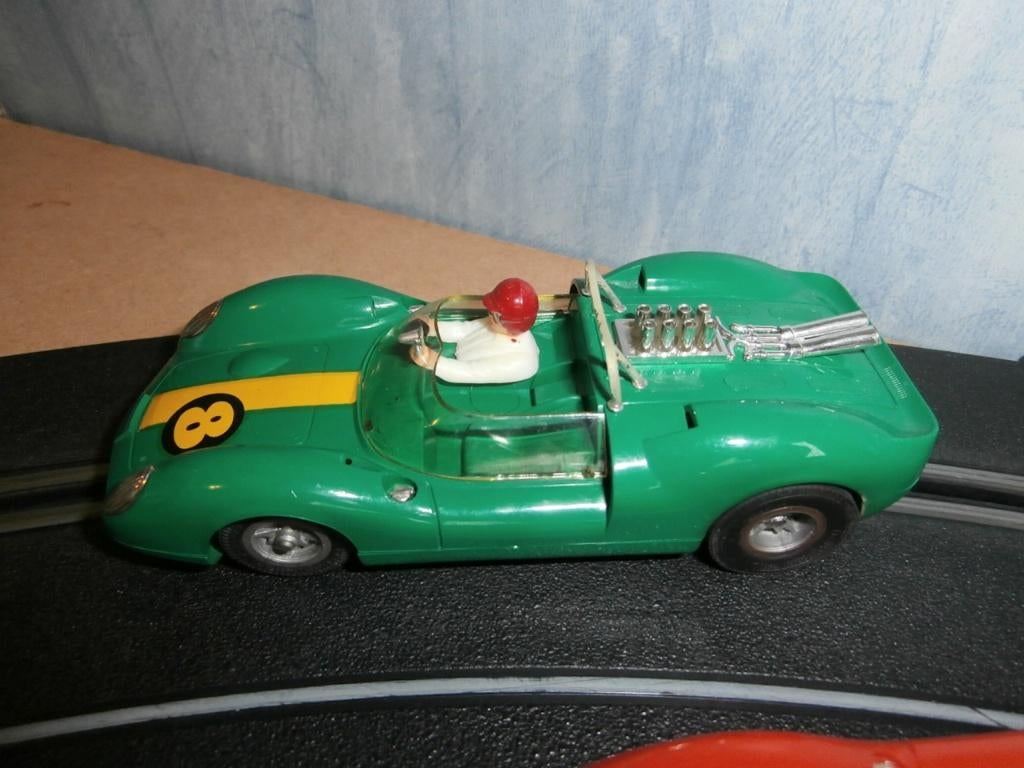 Fleischmann Lotus 3210 groen nr.8 en 1 oranje "70,s, Ophalen of Verzenden