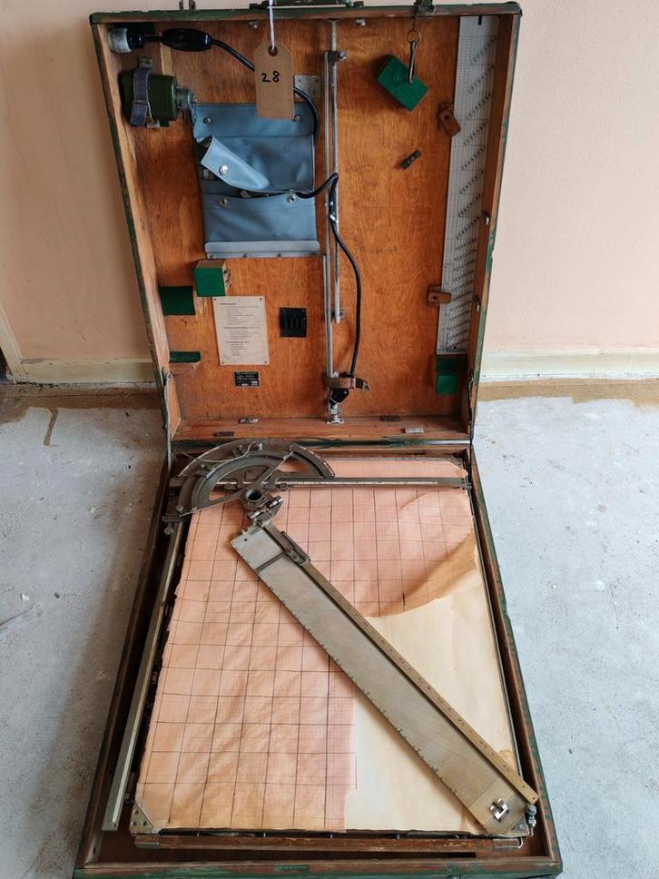 Artillerie Plotter Bord FLG-7 Nr 308, Verzamelen, Militaria | Algemeen, Ophalen