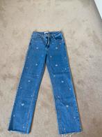 Redial Spijkerbroek met Zilveren Hartjes - Maat 38, Kleding | Dames, Ophalen of Verzenden, Gedragen, Blauw, W30 - W32 (confectie 38/40)