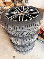 Set velgen met banden komen van Panamera, Auto-onderdelen, Banden en Velgen, Ophalen, Gebruikt, 255 mm, Winterbanden