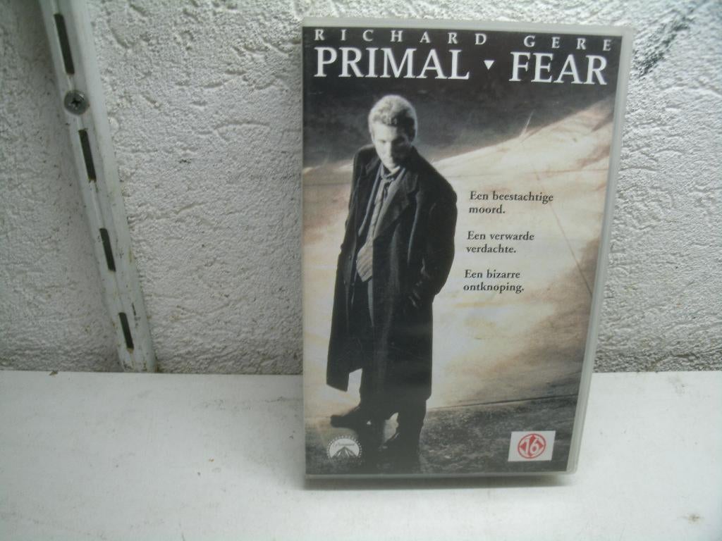 vhs 201b primal fear, Vanaf 16 jaar, Ophalen of Verzenden, Zo goed als nieuw, Horror