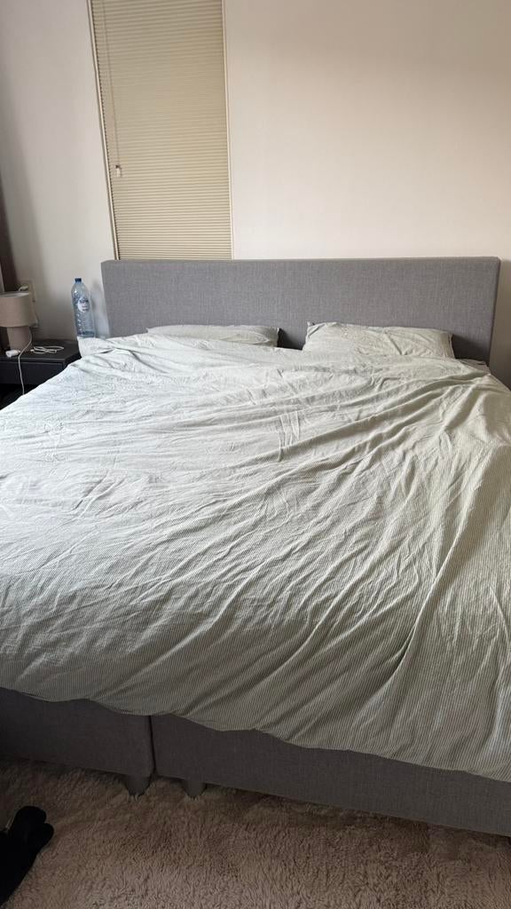 Boxpring 180x200 gratis ophalen, Ophalen, Gebruikt, Tweepersoons, 180 cm