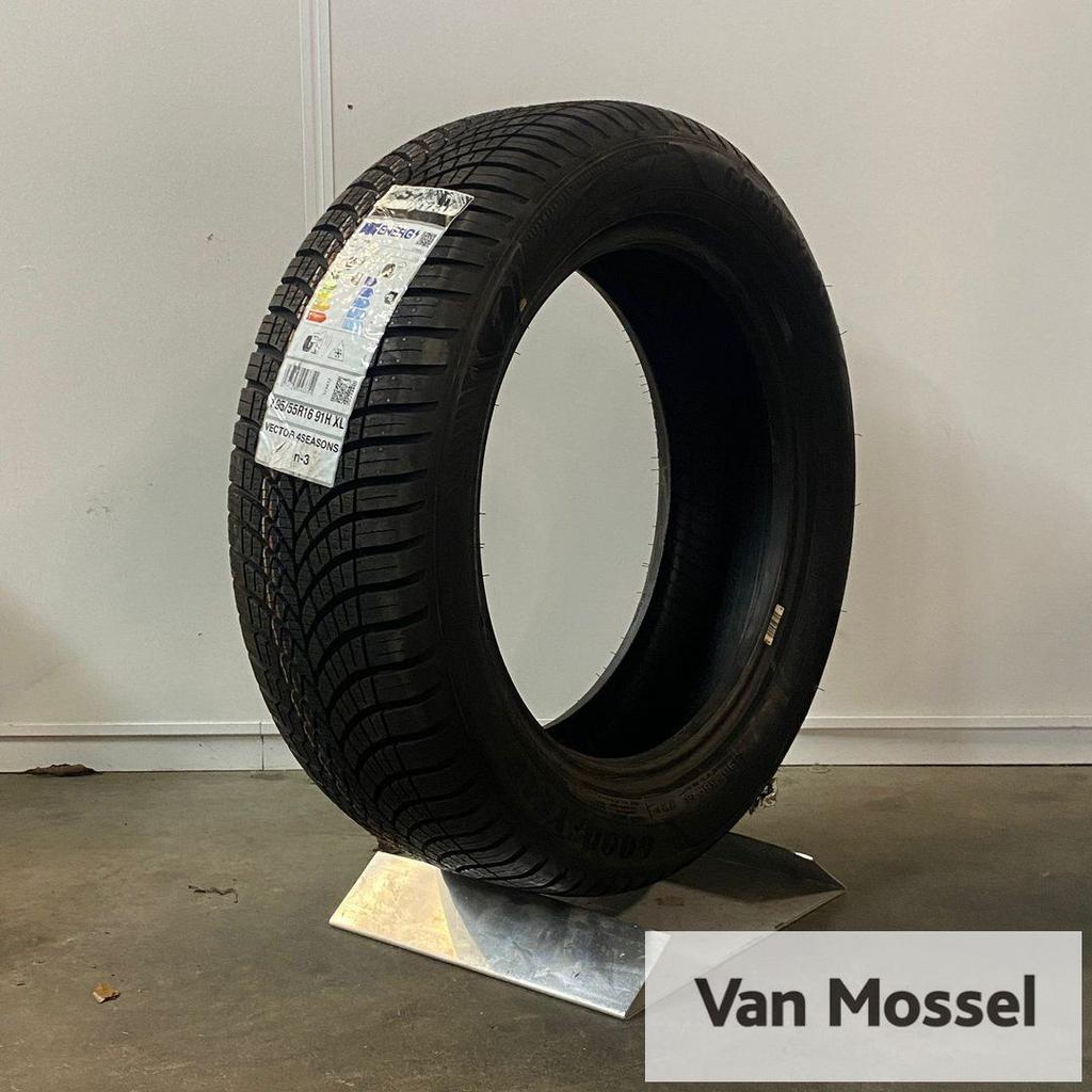 Goodyear Vector 4 Seasons Gen-3 195/55/R16 91H XL, Gebruikt, -, Ophalen of Verzenden, All Season