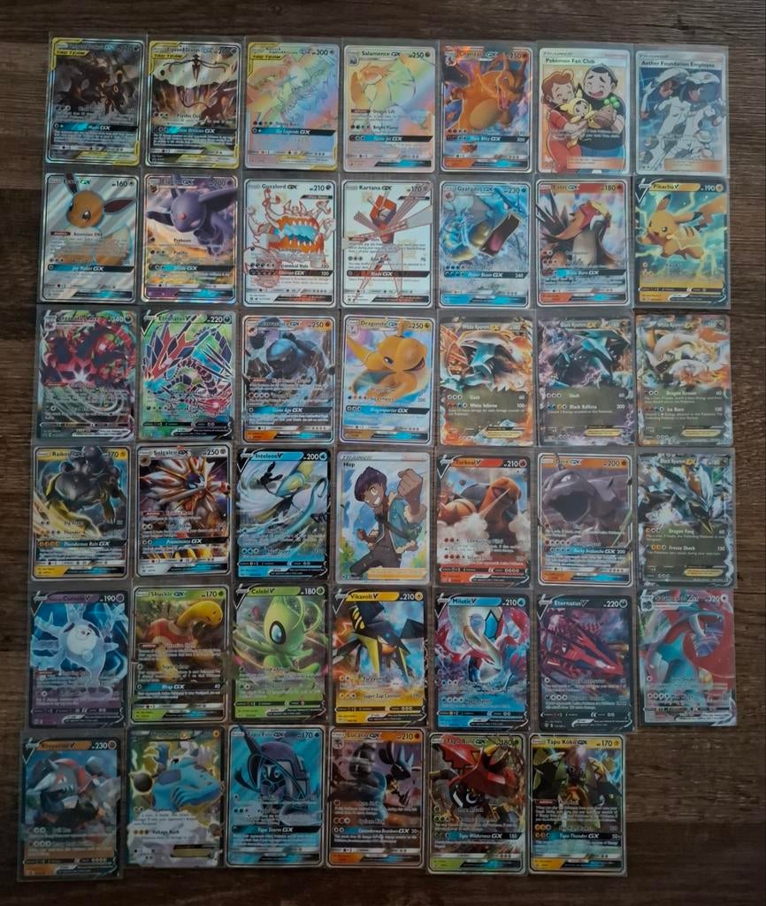 Pokémon Kaarten Collectie, Ophalen of Verzenden, Zo goed als nieuw, Meerdere kaarten, Foil