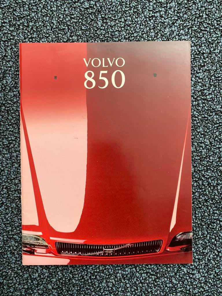 Volvo 850 autofolder (1993), Ophalen of Verzenden, Zo goed als nieuw, Volvo