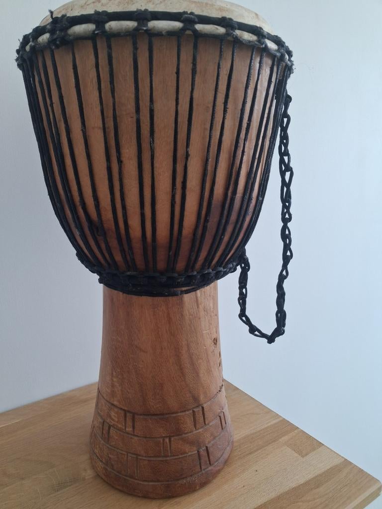 Djembe, 50x28cm, Muziek en Instrumenten, Percussie, Ophalen of Verzenden, Trommel
