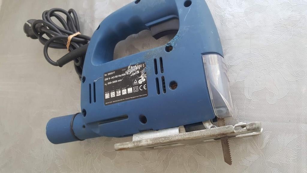 TOPCRAFT TPS 550E Decoupeerzaag, Doe-het-zelf en Verbouw, Gereedschap | Zaagmachines, Ophalen of Verzenden, Minder dan 600 watt