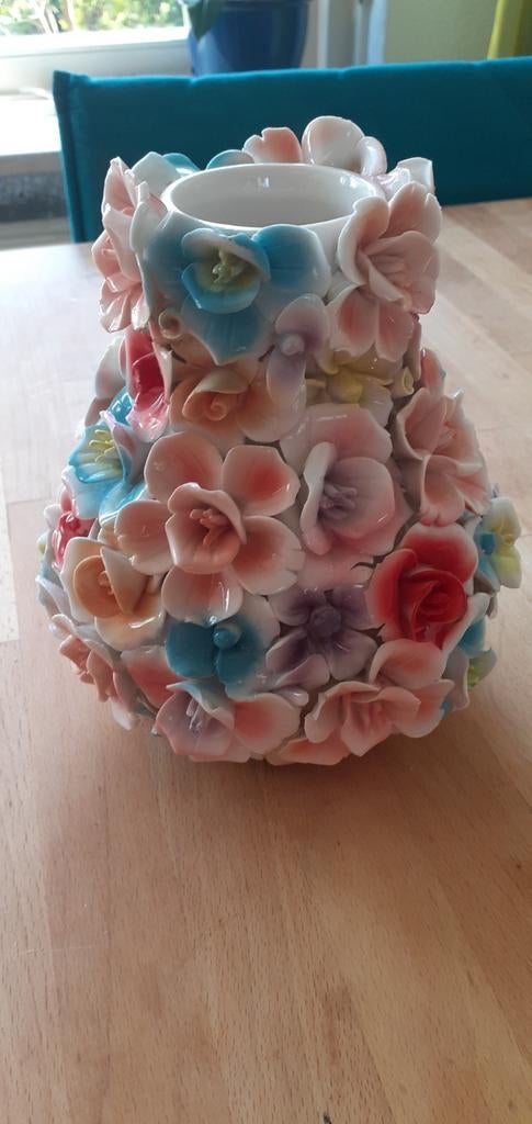 Prachtige, Des Pots vaas. Helemaal gaaf., Ophalen, Overige kleuren, Aardewerk of Porselein, Zo goed als nieuw