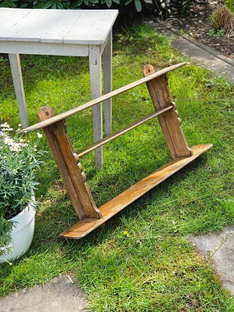 Stoer Frans regaal / keukenrek / hangrek, Antiek en Kunst, Ophalen