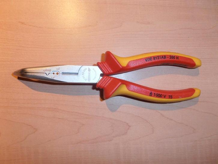 Zgan GEDORE multifunctionele 1000Volt VDE gekeurde tang., Doe-het-zelf en Verbouw, Gereedschap | Handgereedschap, Zo goed als nieuw